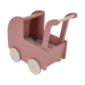 Little Dutch Puppenwagen FSC mit Textilien