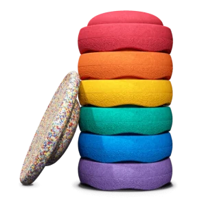 Stapelstein Original Rainbow Set classic