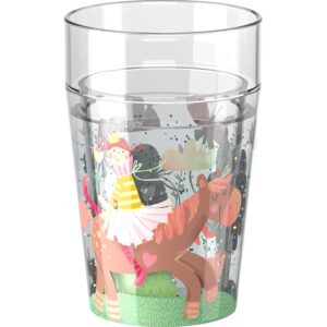 Haba Glitzerbecher Prinzessin und Pferd