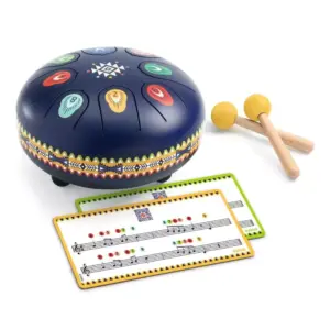 Djeco Metalltrommel, Zungentrommel - Musikset