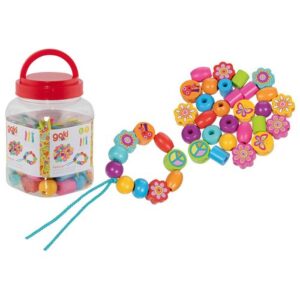 Goki Perlenset Flower Power Zylinder