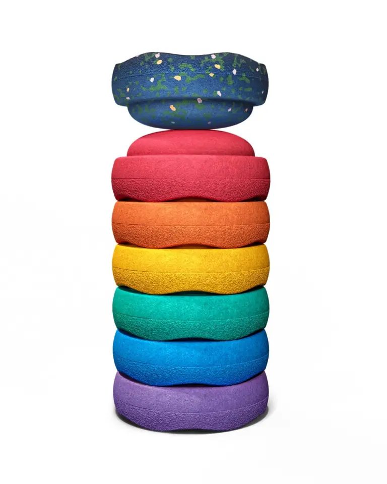 Stapelstein Spring Special Mini rainbow classic