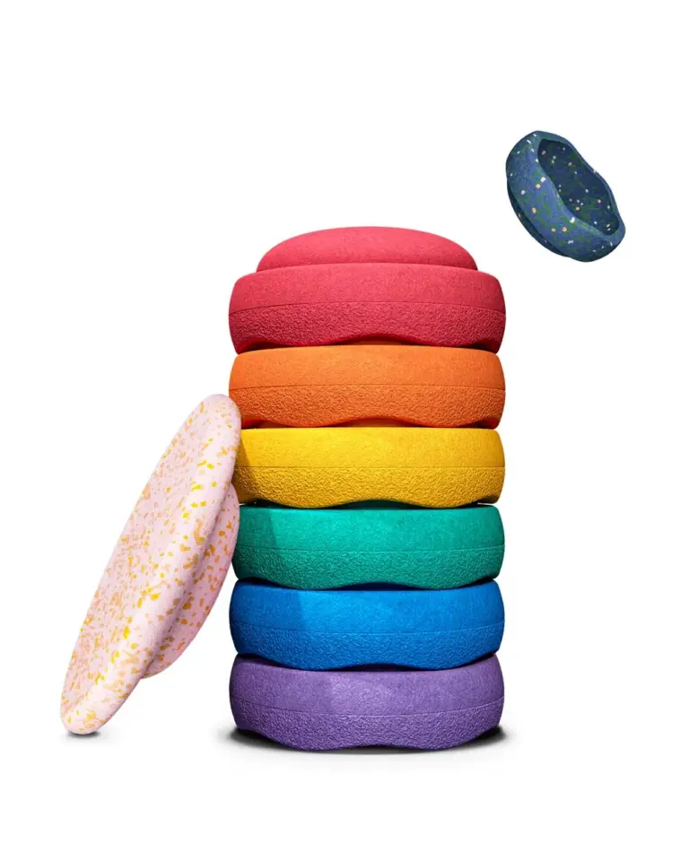 Stapelstein Spring Special Rainbow Set classic