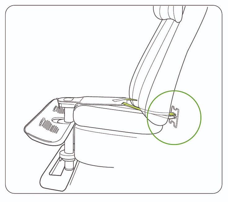 KneeGuard Kids 4 - Fußstütze für Autokindersitz – Bild 4