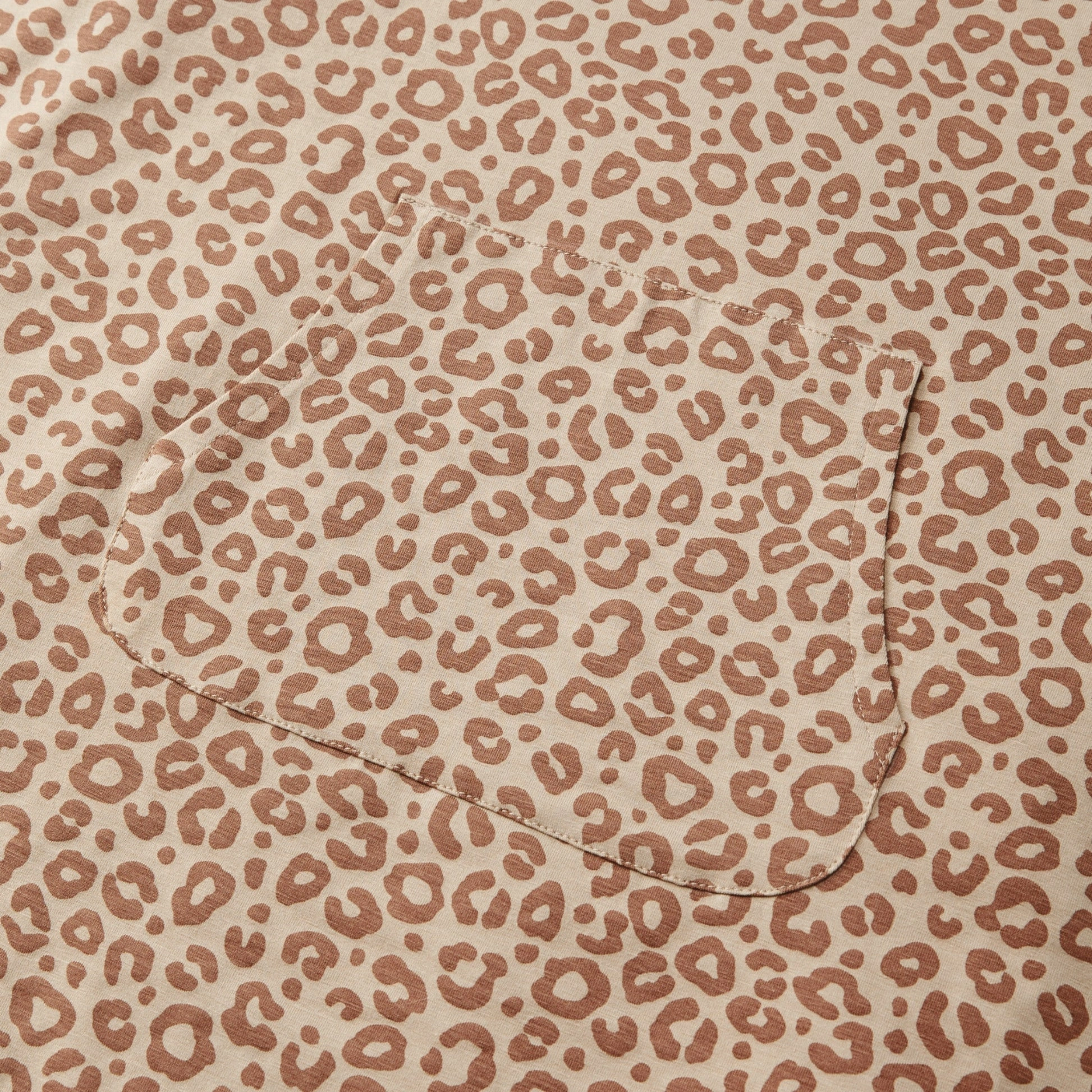 cloby UV Poncho in Leopard Brown 1-3Y – UPF 50+ – Bild 3