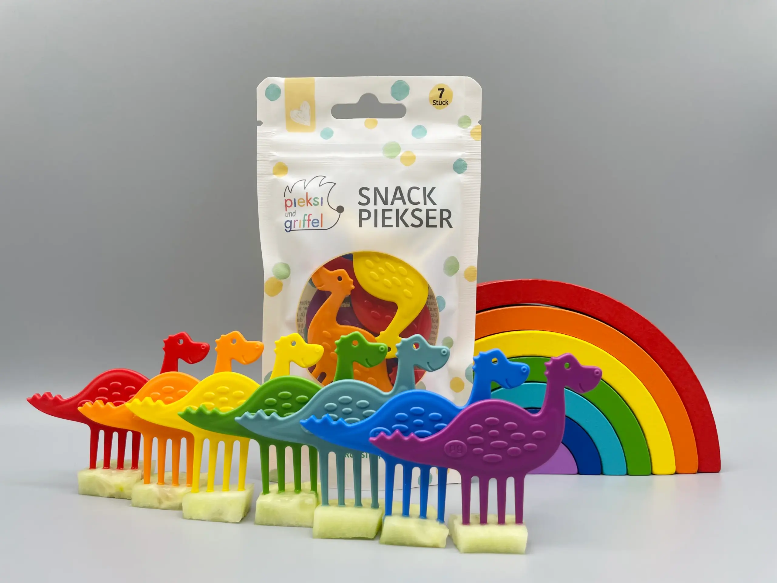 Pieksi und Griffel Snack Piekser "Rooaar"