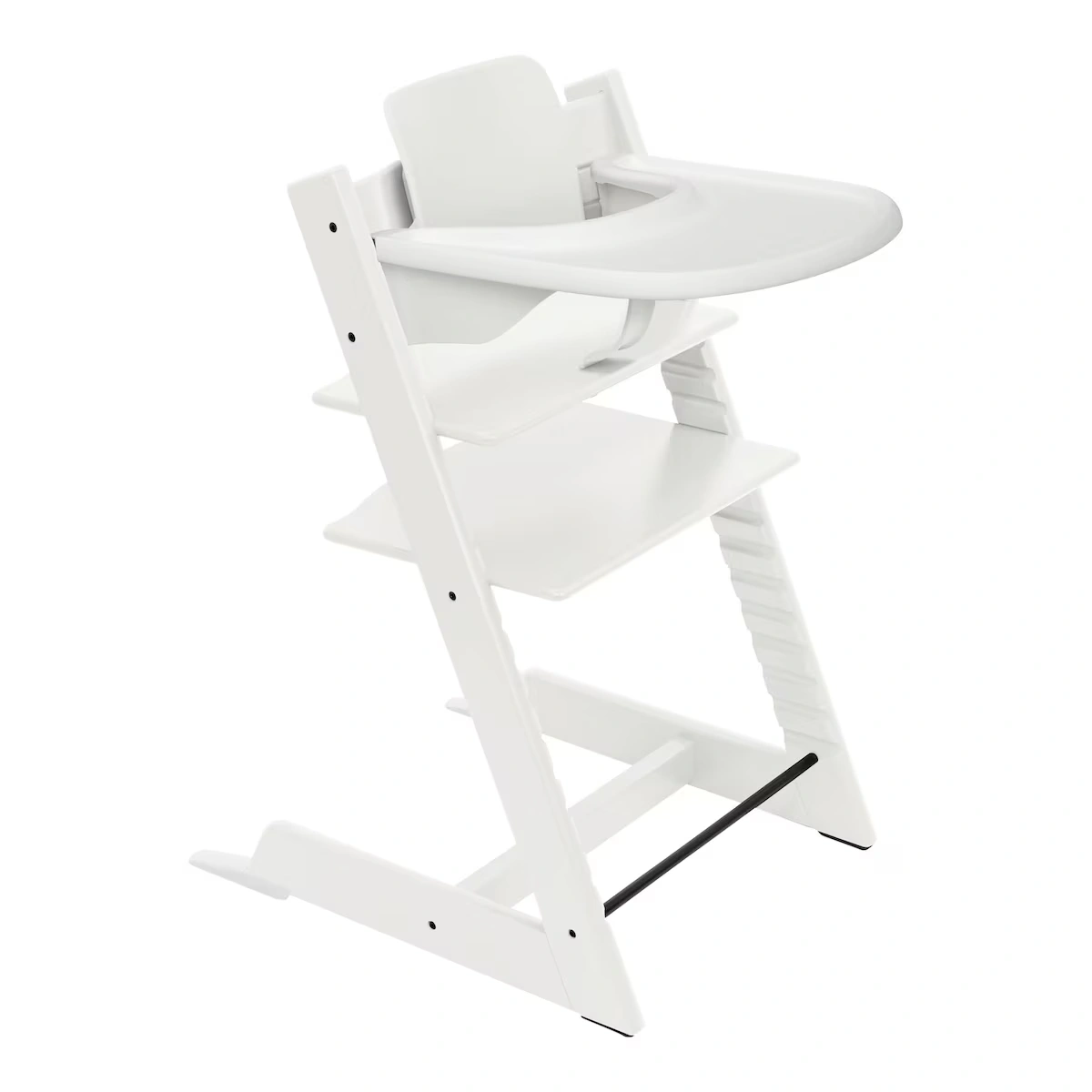 Stokke Tripp Trapp High Chair Bundle White + Stokke Tray White
