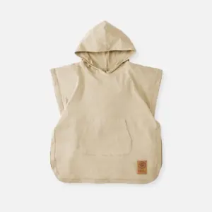 cloby UV Poncho in Sandy Beach 3–5Y – UPF 50+