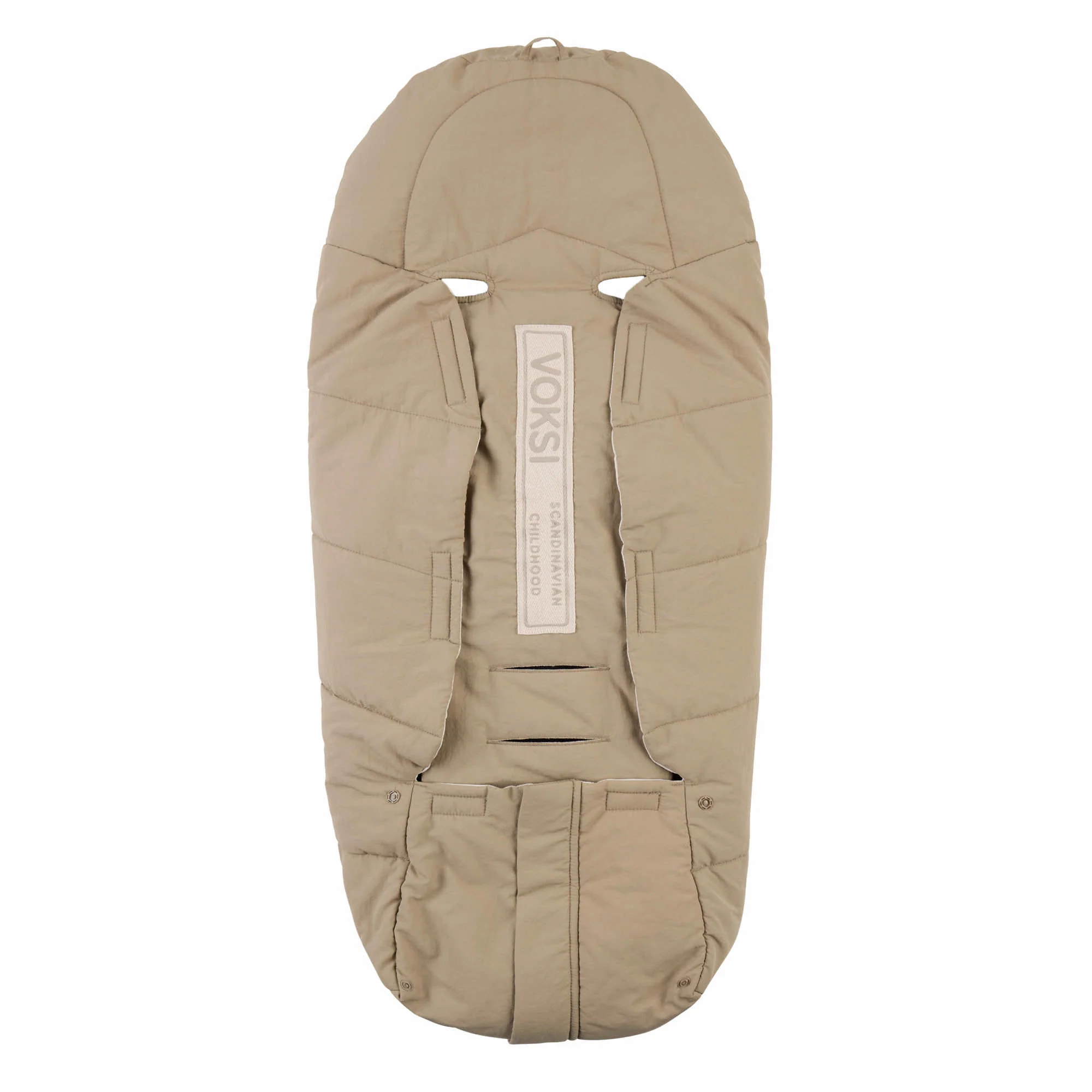 Voksi Move Light Autositzsack Dark Sand Solid – Bild 2