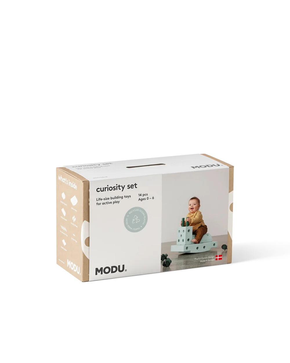 Modu Curiosity Set ocean mint/forest green