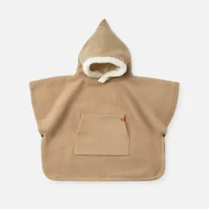 cloby Teddy-Poncho – Braun 1-3Y