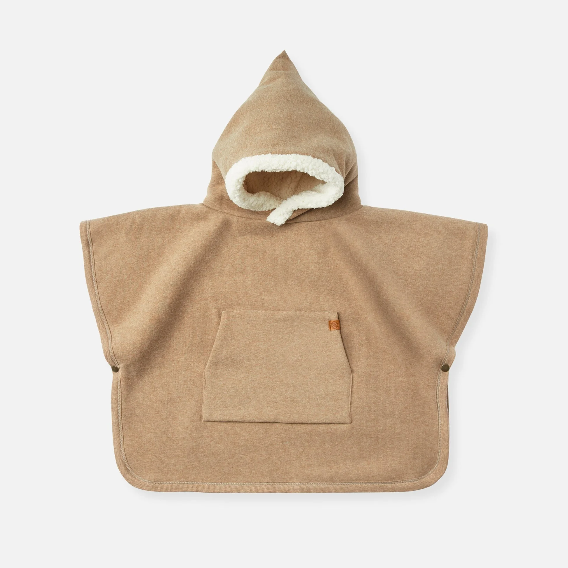 cloby Teddy-Poncho – Braun 1-3Y