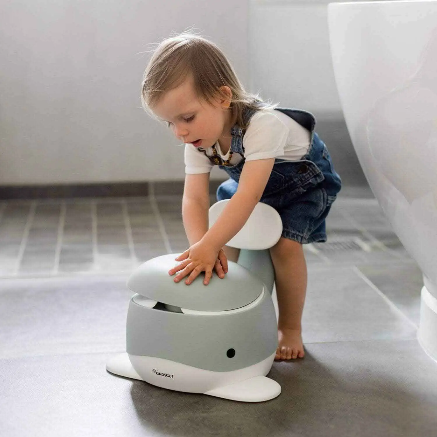Kindsgut Kindertöpfchen Wal Aquamarin – Bild 2
