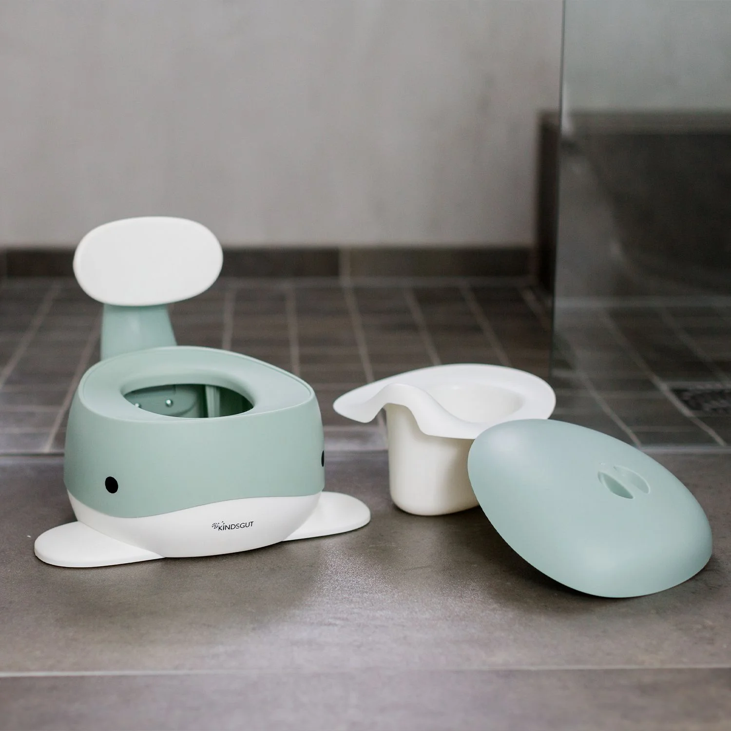 Kindsgut Kindertöpfchen Wal Aquamarin – Bild 6